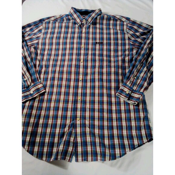 Men's Long Sleeve Chaps Multicolor Shirt‎ Size Large - Picture 4 of 10